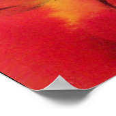 POSTER CLOWN AVEC RUBAN ROUGE (Coin)