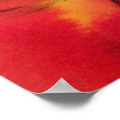POSTER CLOWN AVEC RUBAN ROUGE (Coin)