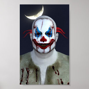 Poster Clown déplaisant