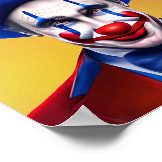 Poster Clown - do-it-yourself (Coin)