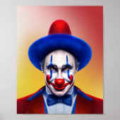 Poster Clown - do-it-yourself (Devant)
