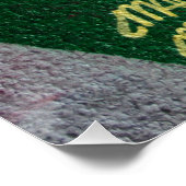 Poster Clown drôle avec visage blanc (Coin)