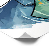 Poster Clown effrayant (Coin)