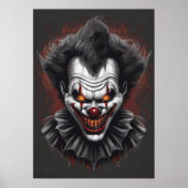Poster Clown effrayant (Devant)