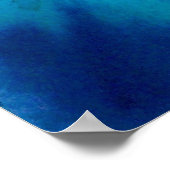 POSTER CLOWN EN BLEU (Coin)