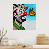 POSTER CLOWN ET BUTTERFLY KISS (Cuisine)