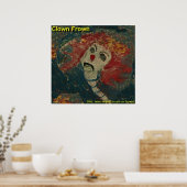 Poster Clown Frown (Cuisine)