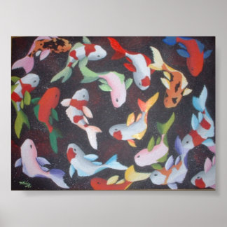 Poster clown koi