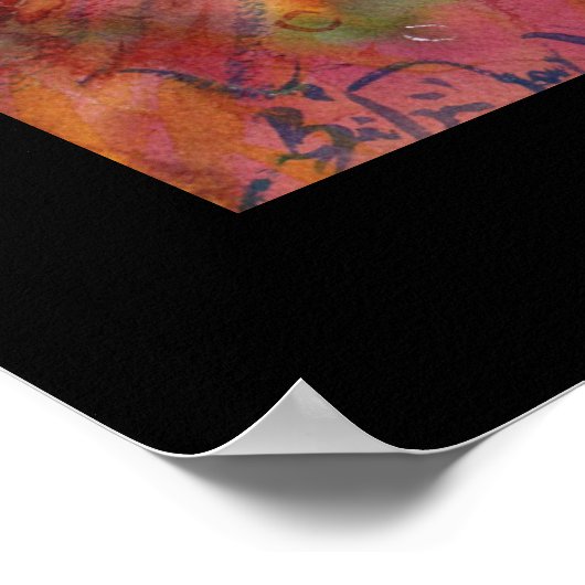 POSTER CLOWN ROSE (Coin)