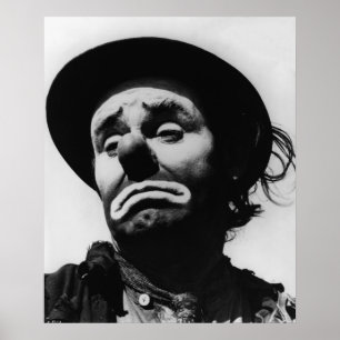 Poster Clown vintage