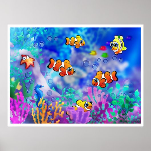 poster_clownfishB Poster (Voorkant)