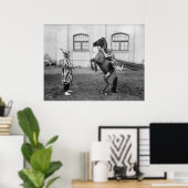 Poster Clowning Around : 1915 (Bureau à domicile)