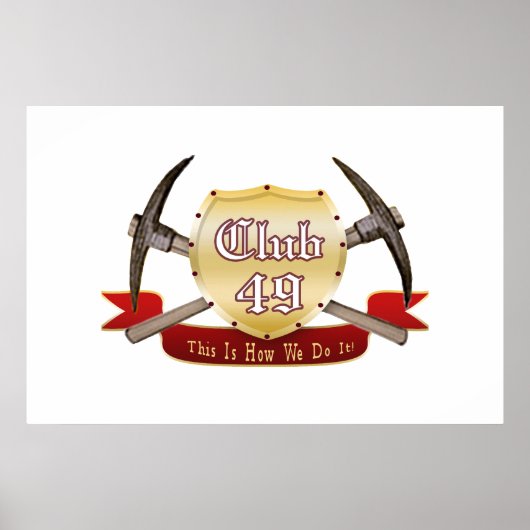 Poster Club 49 24x36 (Devant)