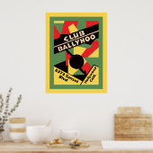 Poster Club Ballyhoo sur Sunset Strip (Cuisine)