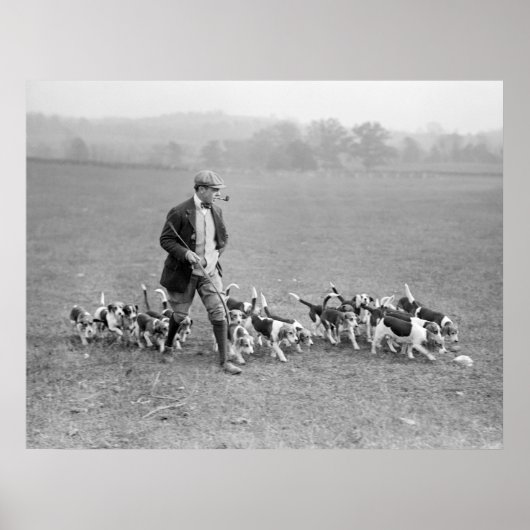 Poster Club beagle, 1914 (Devant)