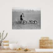 Poster Club beagle, 1914 (Cuisine)