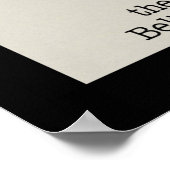 Poster Club BITUB - Plus Équilibré (Avec Frontière) (Coin)