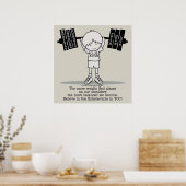 Poster Club BITUB - Plus équilibré (pas de frontière) (Cuisine)