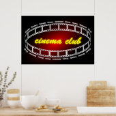 Poster Club cinéma (Cuisine)