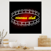 Poster Club cinéma (Cuisine)