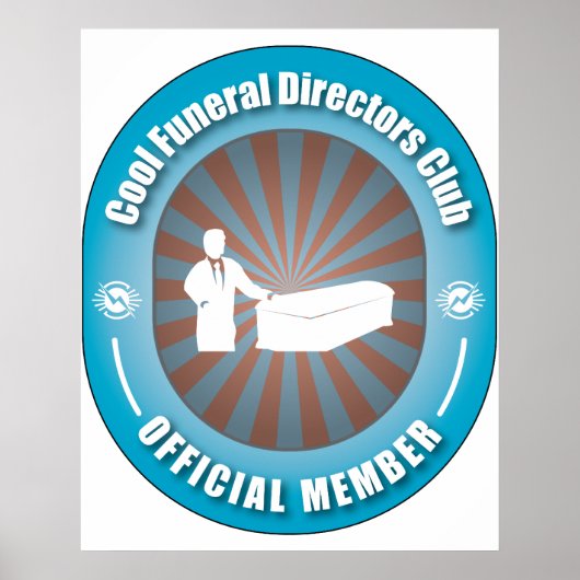 Poster Club Cool des Directeurs de Funérailles (Devant)
