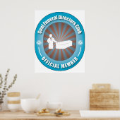 Poster Club Cool des Directeurs de Funérailles (Cuisine)