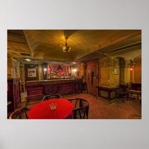 Poster Club de bar clandestin -- Butte Montana