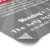 Poster club de baseball sport école (Coin)