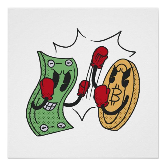 Poster Club de combat Crypto (Devant)