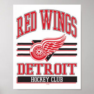 Poster Club de hockey sur glace des Red Wings de Détroit