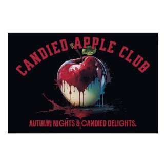 Poster Club de la Pomme Confite