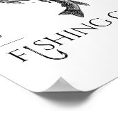 Poster Club de pêche (Coin)