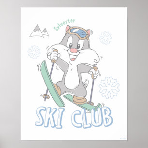 Poster Club de ski Baby SYLVESTER™