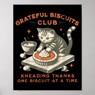 Poster Club des Biscuits Reconnaissants Pétrissant des Re