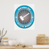 Poster Club des juges cool (Cuisine)