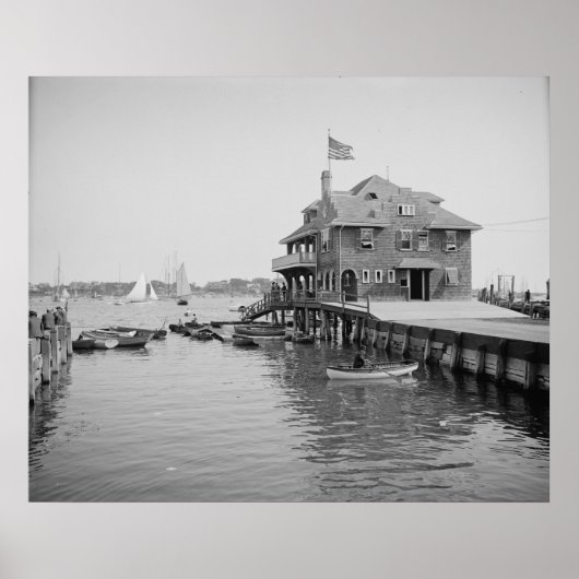 Poster Club nautique de Boston (Devant)