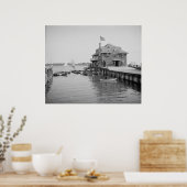 Poster Club nautique de Boston (Cuisine)