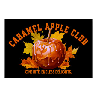 Poster Club Pomme Caramel