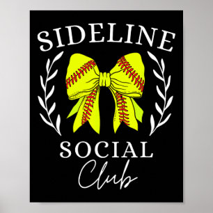 Poster Club Social de Côté Coquette Maman Douce Soeur Frè
