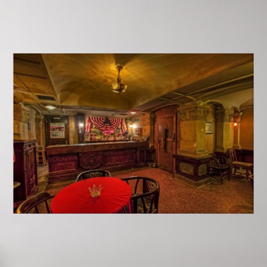 Poster Club Speakeasy — Butte Montana (Devant)