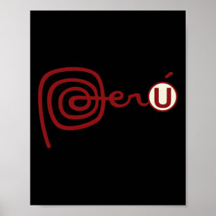 Poster Club Universitario De Deportes Pérou Football