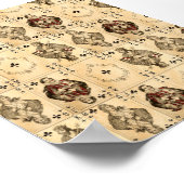 Poster Club vintage Queen Jack King Ace Collage (Coin)