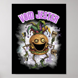 Poster Club Void Jester - Burger sombre ami