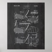 Poster Clubs de golf (Devant)