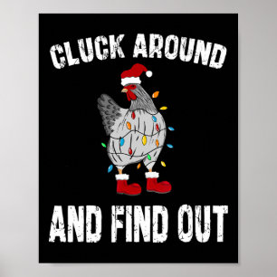 Poster Cluck Arrondir Et Découvrir Les Amateurs Humours D