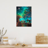 Poster Cluster de Stunning Aqua Star (Cuisine)