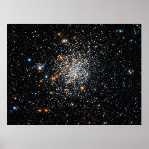 Poster Cluster étoile NGC 411