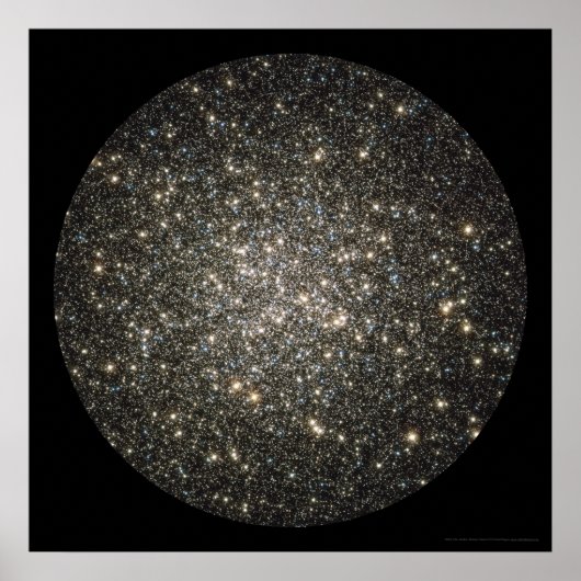 Poster Cluster global M13 Center 24x24 (21x21) (Devant)