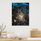 Poster Cluster Star dans NGC 1850 18x24 (21x27) (Cuisine)