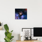 Poster Cluster Star NGC 3603 (Bureau à domicile)